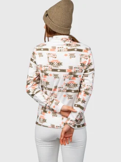 Misma-Print Dames Fleece | Leopard Snow
