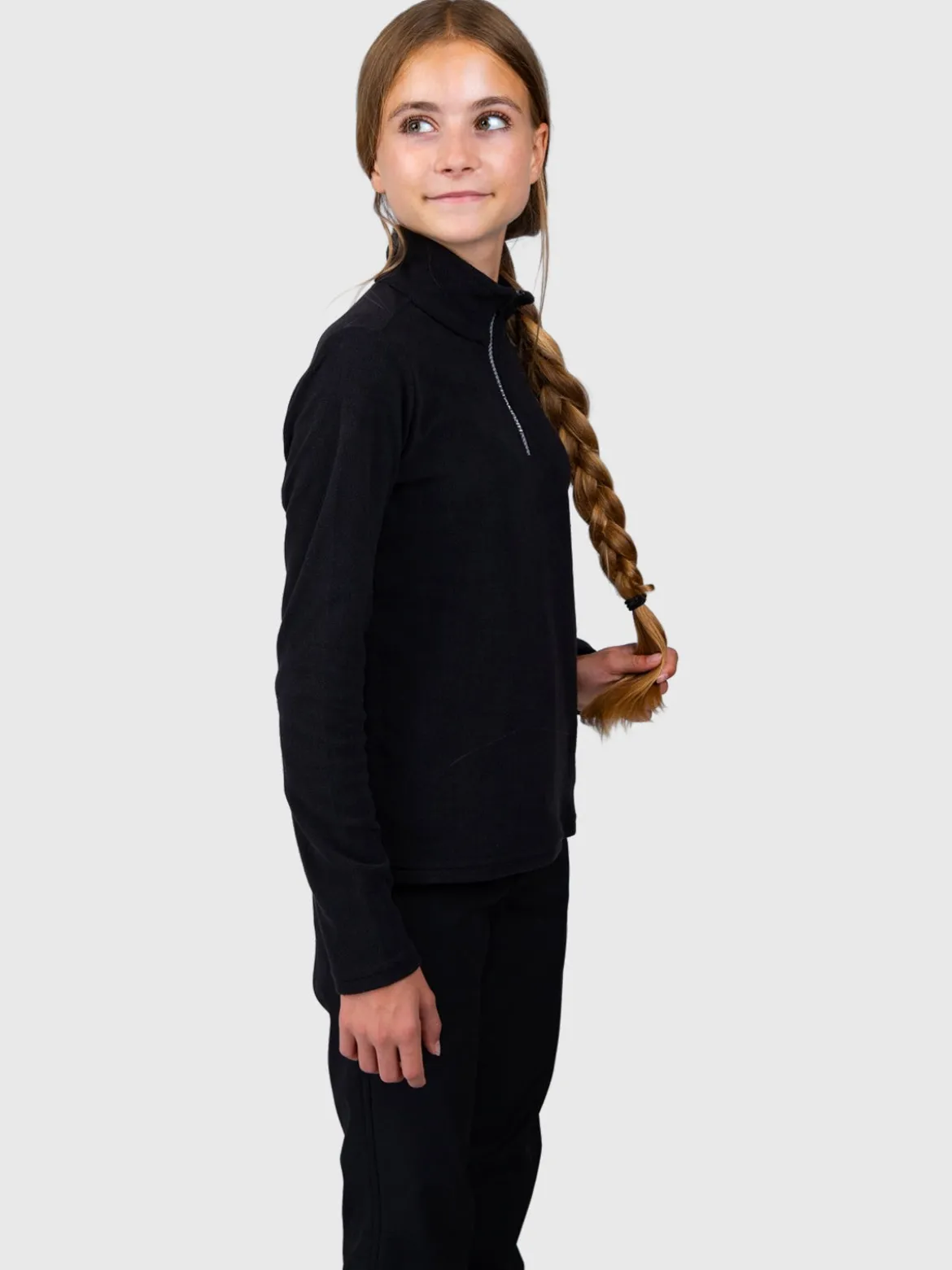 Mismy Meisjes Fleece | Zwart