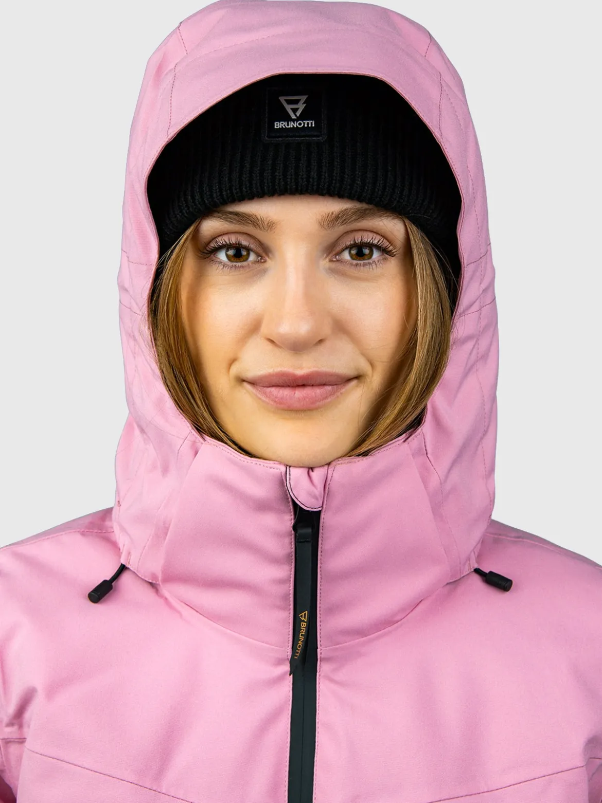 Montacia Dames Ski Jas | Dusty Pink