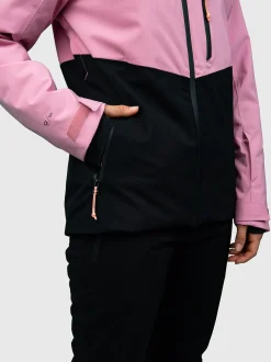 Montacia Dames Ski Jas | Dusty Pink
