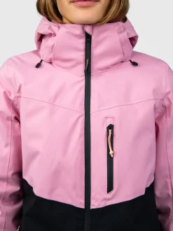 Montacia Dames Ski Jas | Dusty Pink