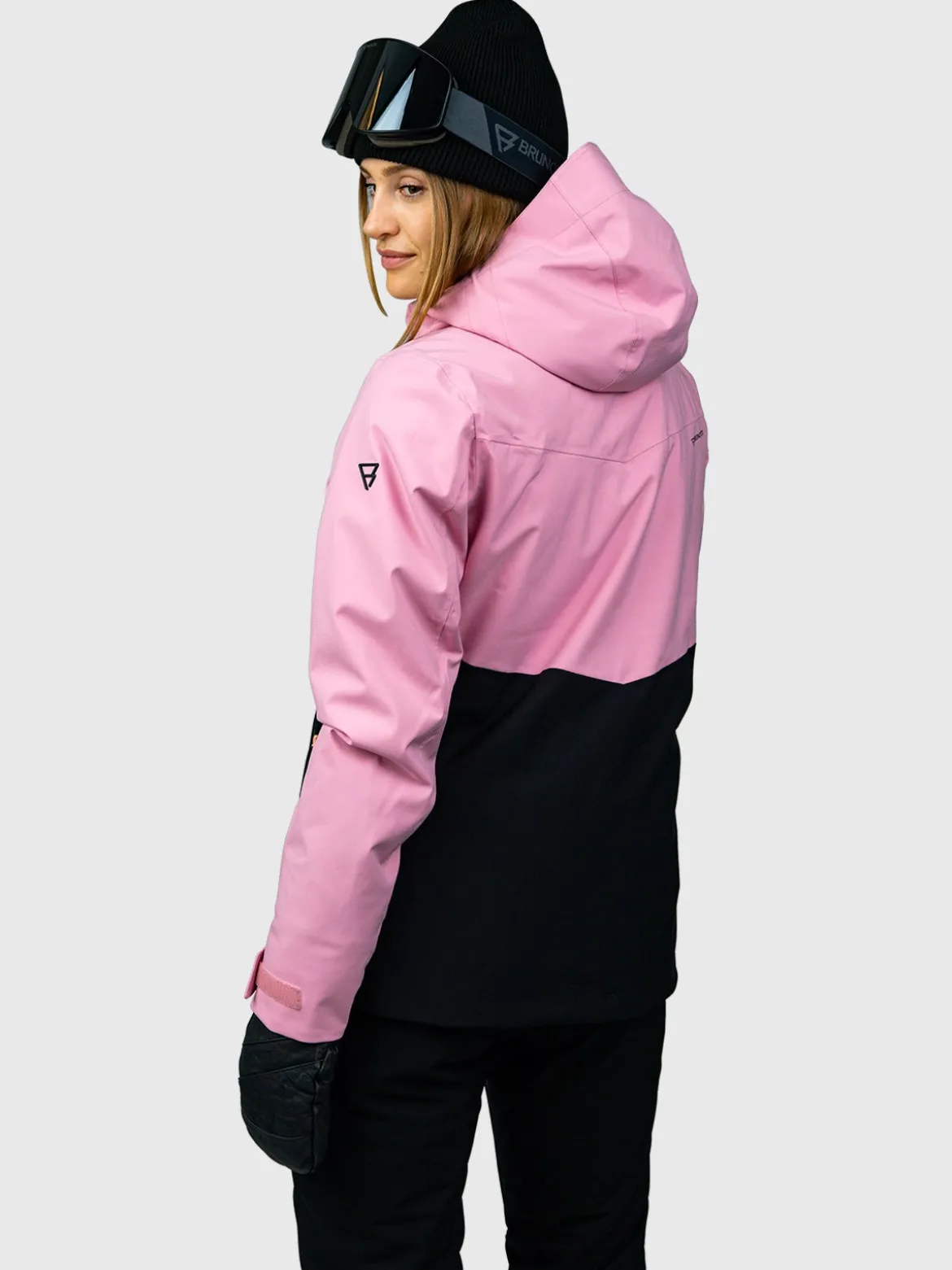 Montacia Dames Ski Jas | Dusty Pink