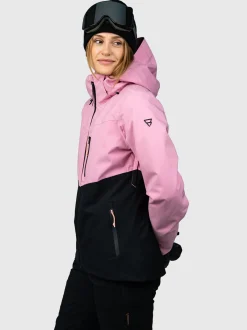 Montacia Dames Ski Jas | Dusty Pink