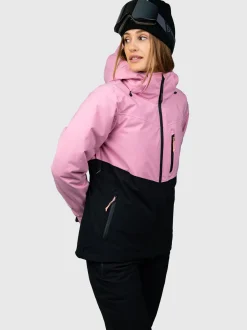 Montacia Dames Ski Jas | Dusty Pink