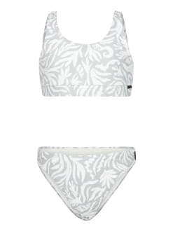 Myla-Print Meisjes Bikini | Aqua Grey