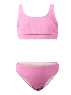 Myla-Rib Mädchen Sport Bikini Set | Violet