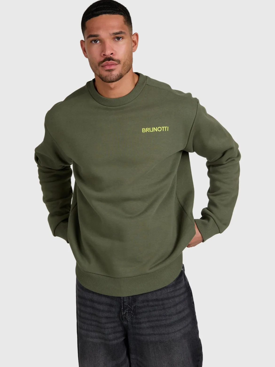 Naldo Men Sweater | Deep Green