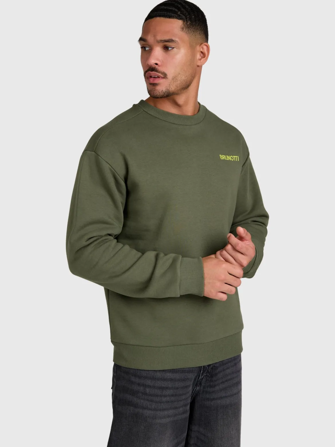 Naldo Men Sweater | Deep Green