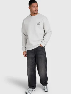 Naldo Men Sweater | Soft Grey
