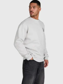 Naldo Men Sweater | Soft Grey