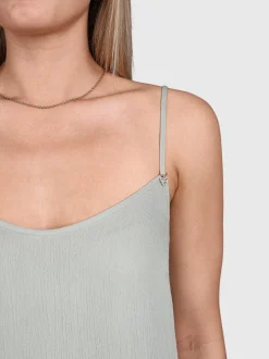 Nami Dames Jurk | Aqua Grey