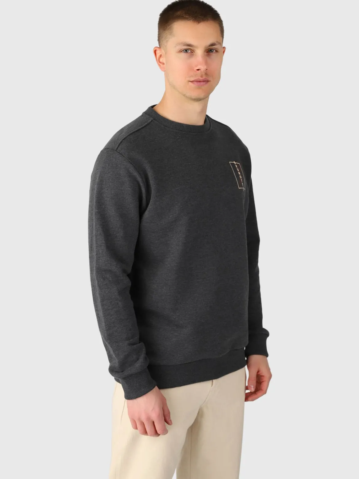 Naval Heren Sweater | Pirate Black