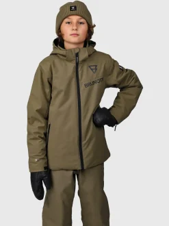 Navigaty Jongens Ski Jas | Dusky Green