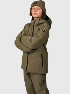 Navigaty Jongens Ski Jas | Dusky Green