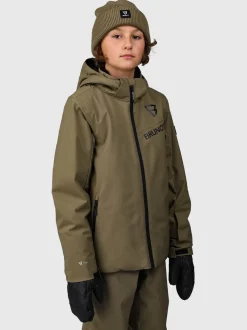 Navigaty Jongens Ski Jas | Dusky Green