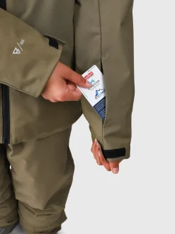 Navigaty Jongens Ski Jas | Dusky Green