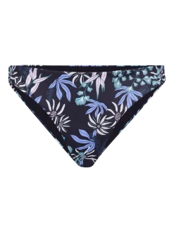 Nell-Print Dames Bikini Broekje | Zwart