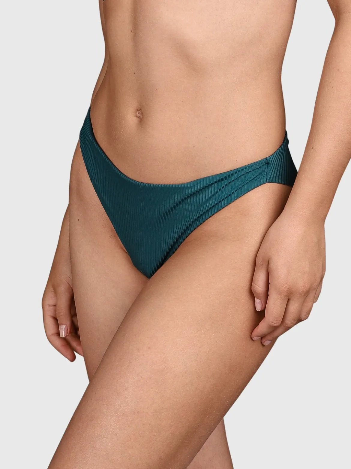 Nell-Rib Dames Bikini Bottom | Mediterranea