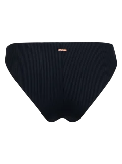 Nell-Rib Dames Bikini Broekje | Zwart