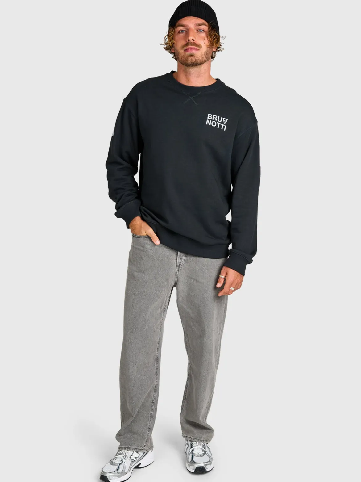 Nessor Men Sweater | Black