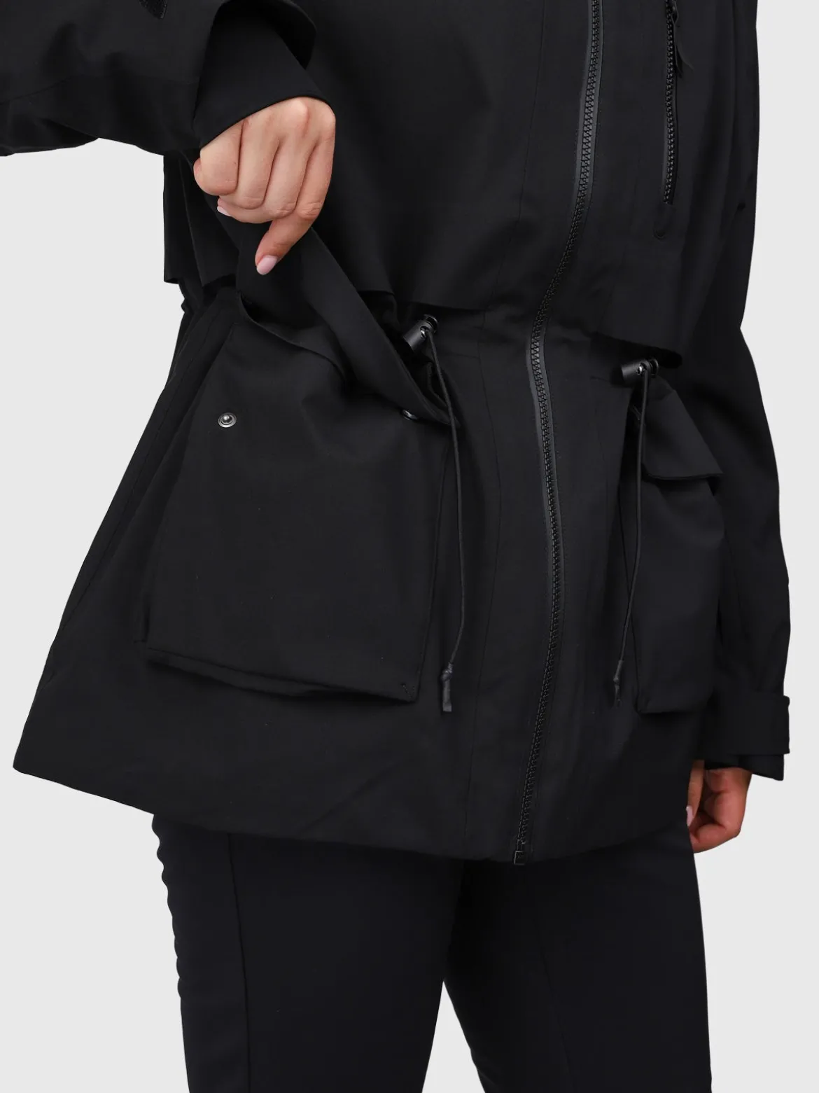 Nevicara Dames Ski Jas | Zwart