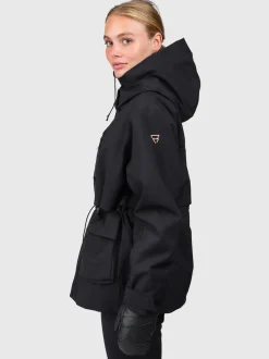 Nevicara Dames Ski Jas | Zwart