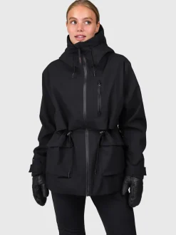Nevicara Dames Ski Jas | Zwart