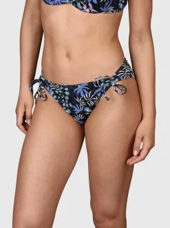 Nolestina-Print Dames Bikini Broekje | Zwart