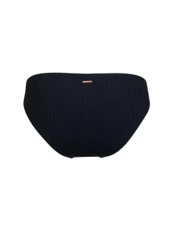 Nolestina-Rib Dames Bikini Broekje | Zwart