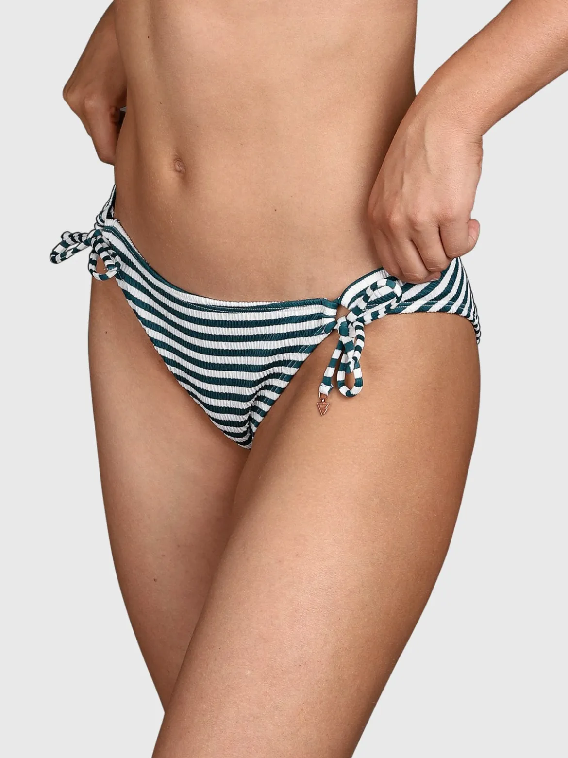 Nolestina-Stripe Dames Bikini Broekje | Snow