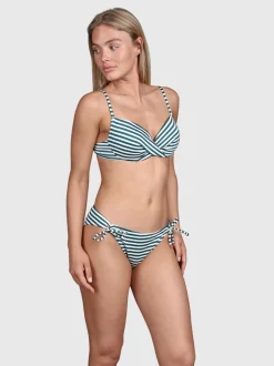 Nolestina-Stripe Dames Bikini Broekje | Snow