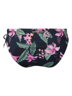 Nolestina-Tropicana Dames Bikinibroekje | Indigo Blue