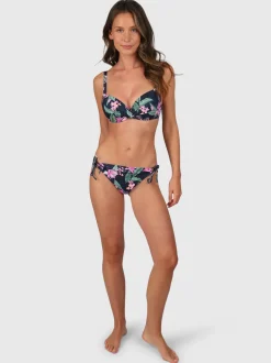 Nolestina-Tropicana Dames Bikinibroekje | Indigo Blue