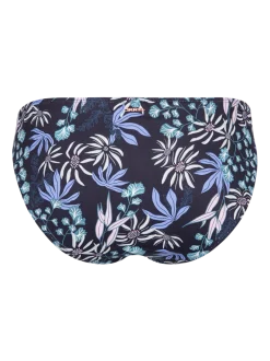 Nolina-Print Dames Bikini Broekje | Zwart
