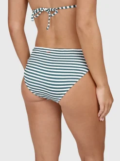 Nolina-Stripe Dames Bikini Broekje | Snow