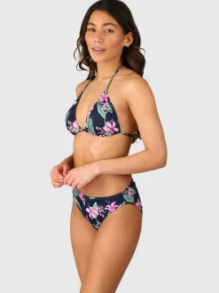Nolina-Tropicana Women Bikini Bottom | Indigo Blue