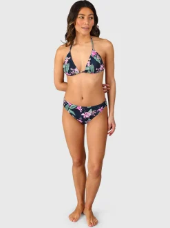 Nolina-Tropicana Women Bikini Bottom | Indigo Blue