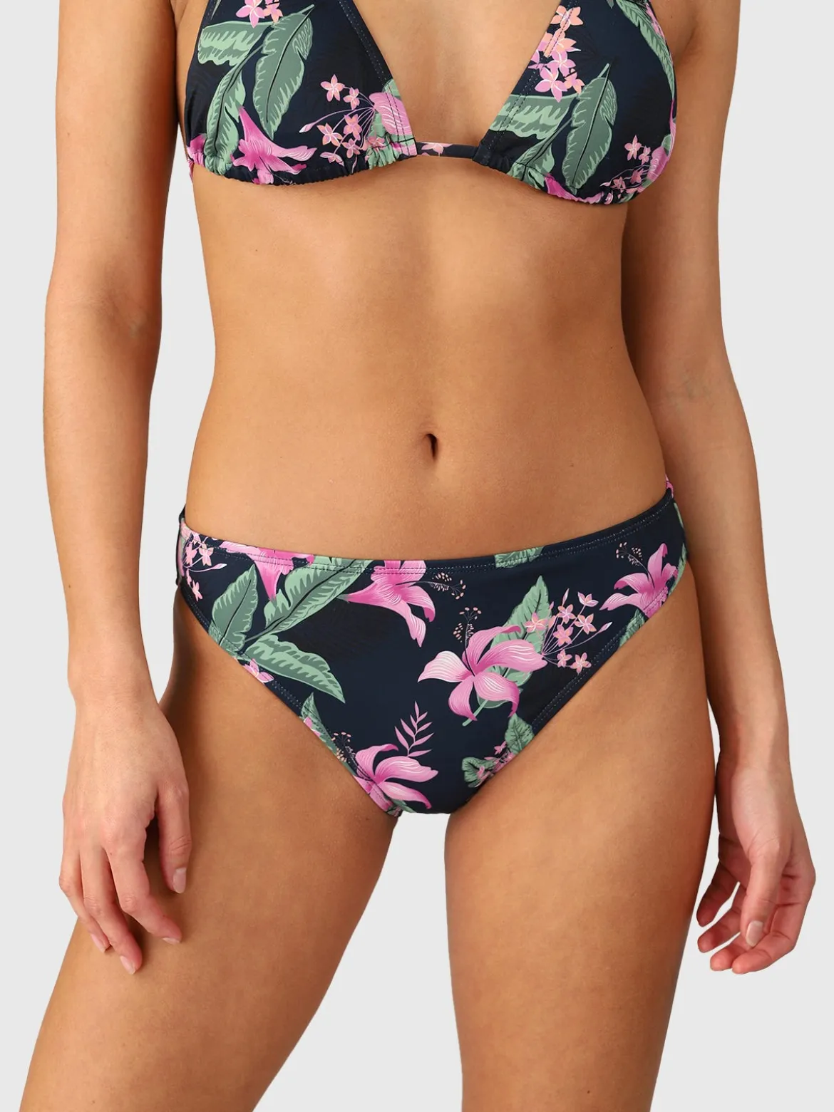 Nolina-Tropicana Women Bikini Bottom | Indigo Blue
