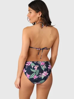 Nolina-Tropicana Women Bikini Bottom | Indigo Blue