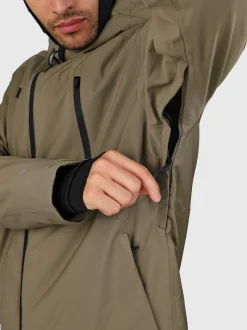 Norrow Heren Ski Jas | Dusky Green