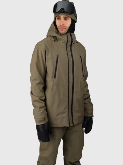 Norrow Heren Ski Jas | Dusky Green