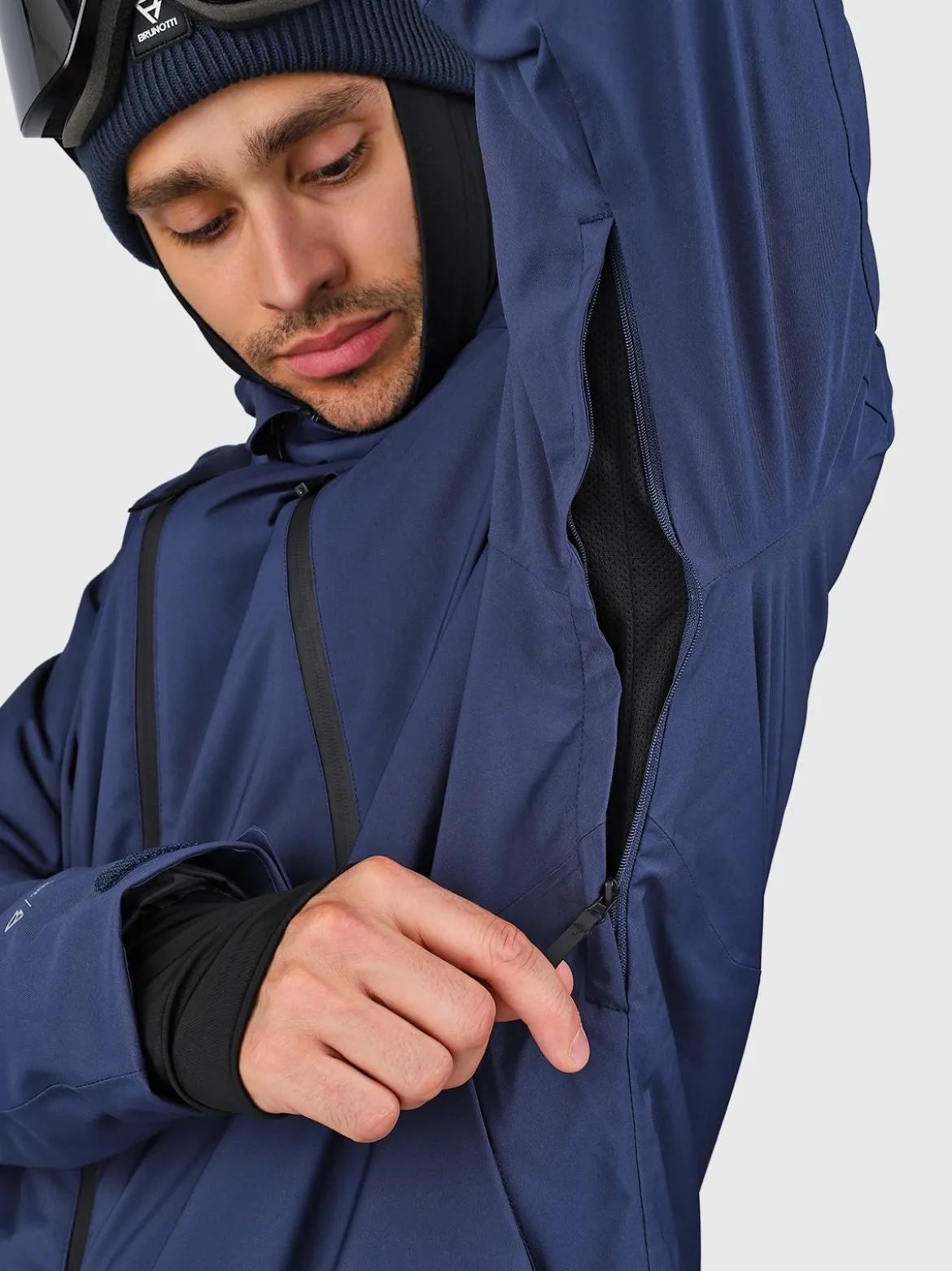 Norrow Heren Ski Jas | Indigo Blue