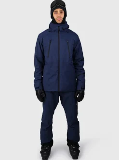 Norrow Heren Ski Jas | Indigo Blue