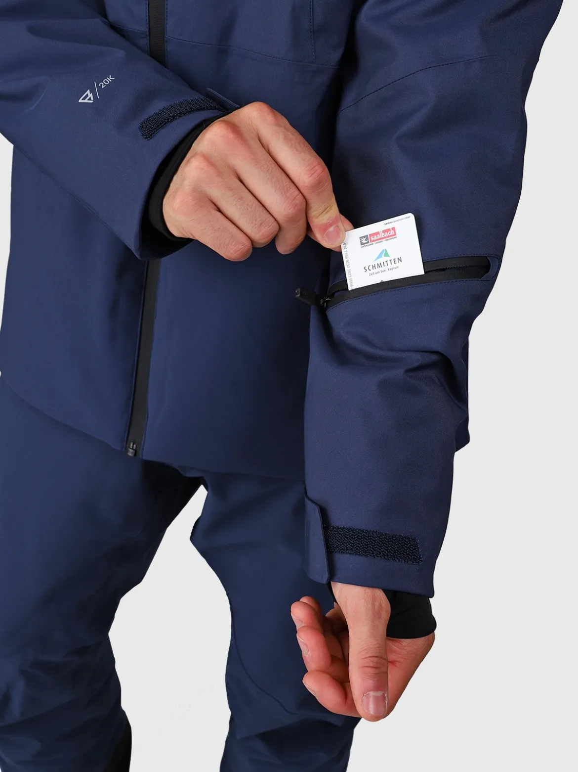 Norrow Heren Ski Jas | Indigo Blue
