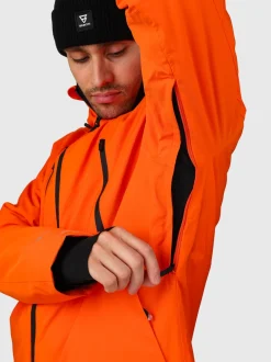 Norrow Heren Ski Jas | Punch Orange