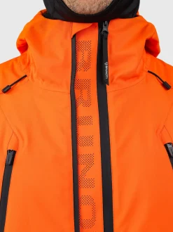 Norrow Heren Ski Jas | Punch Orange
