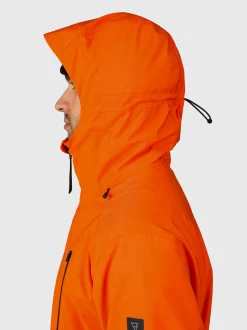 Norrow Heren Ski Jas | Punch Orange
