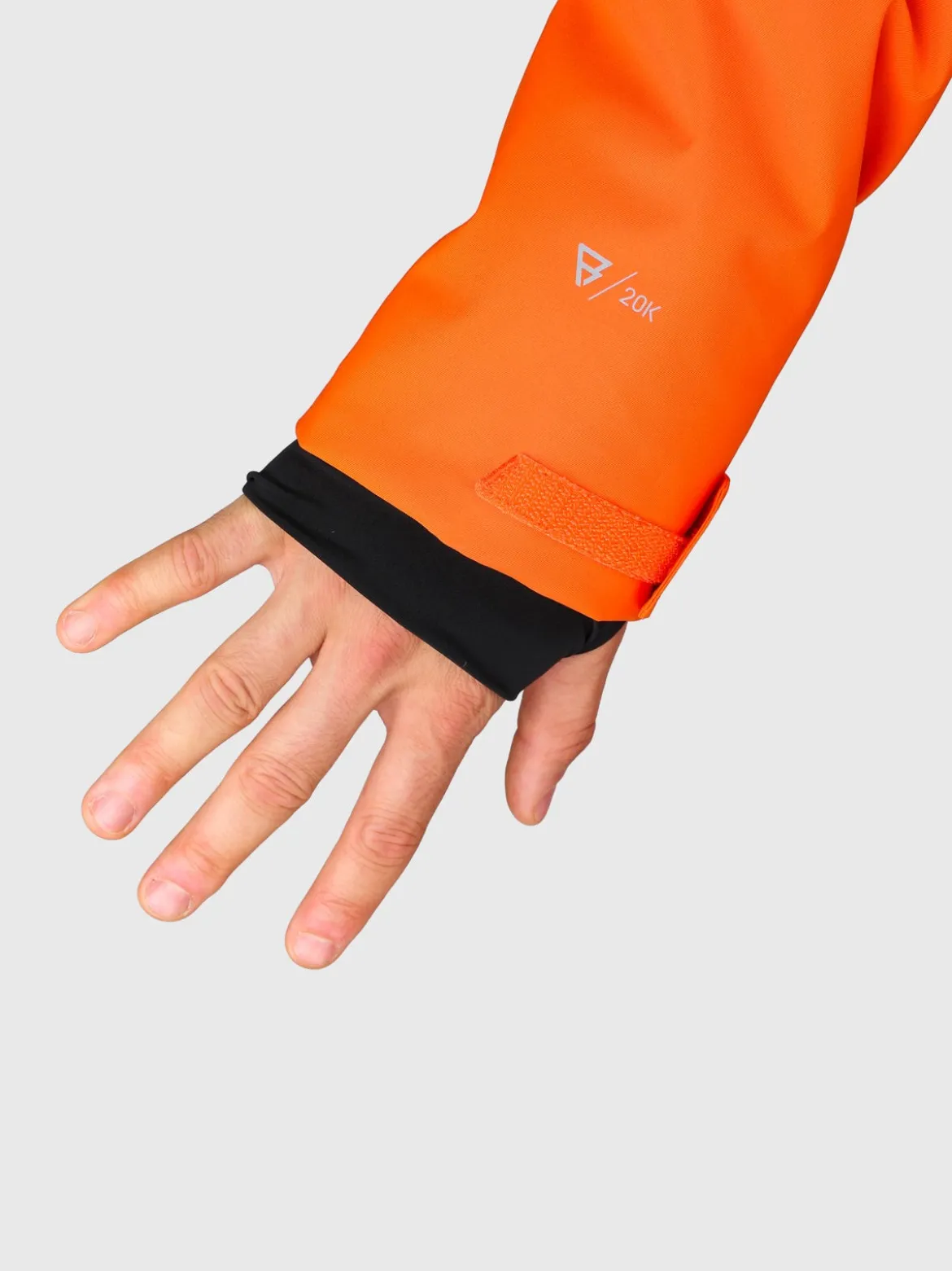 Norrow Heren Ski Jas | Punch Orange