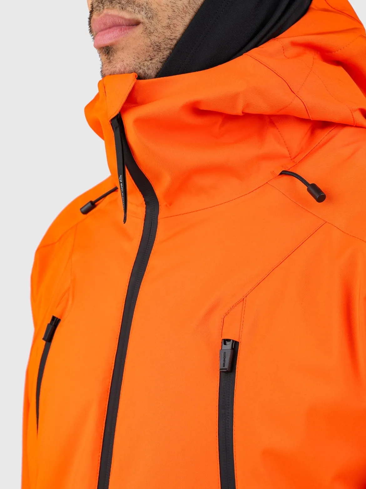 Norrow Heren Ski Jas | Punch Orange