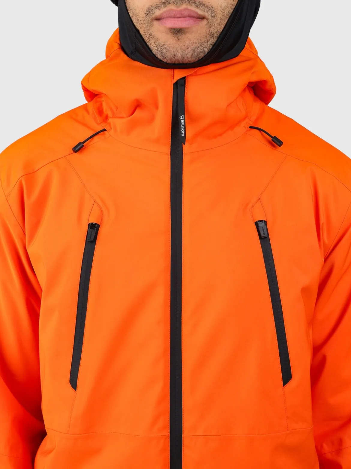 Norrow Heren Ski Jas | Punch Orange